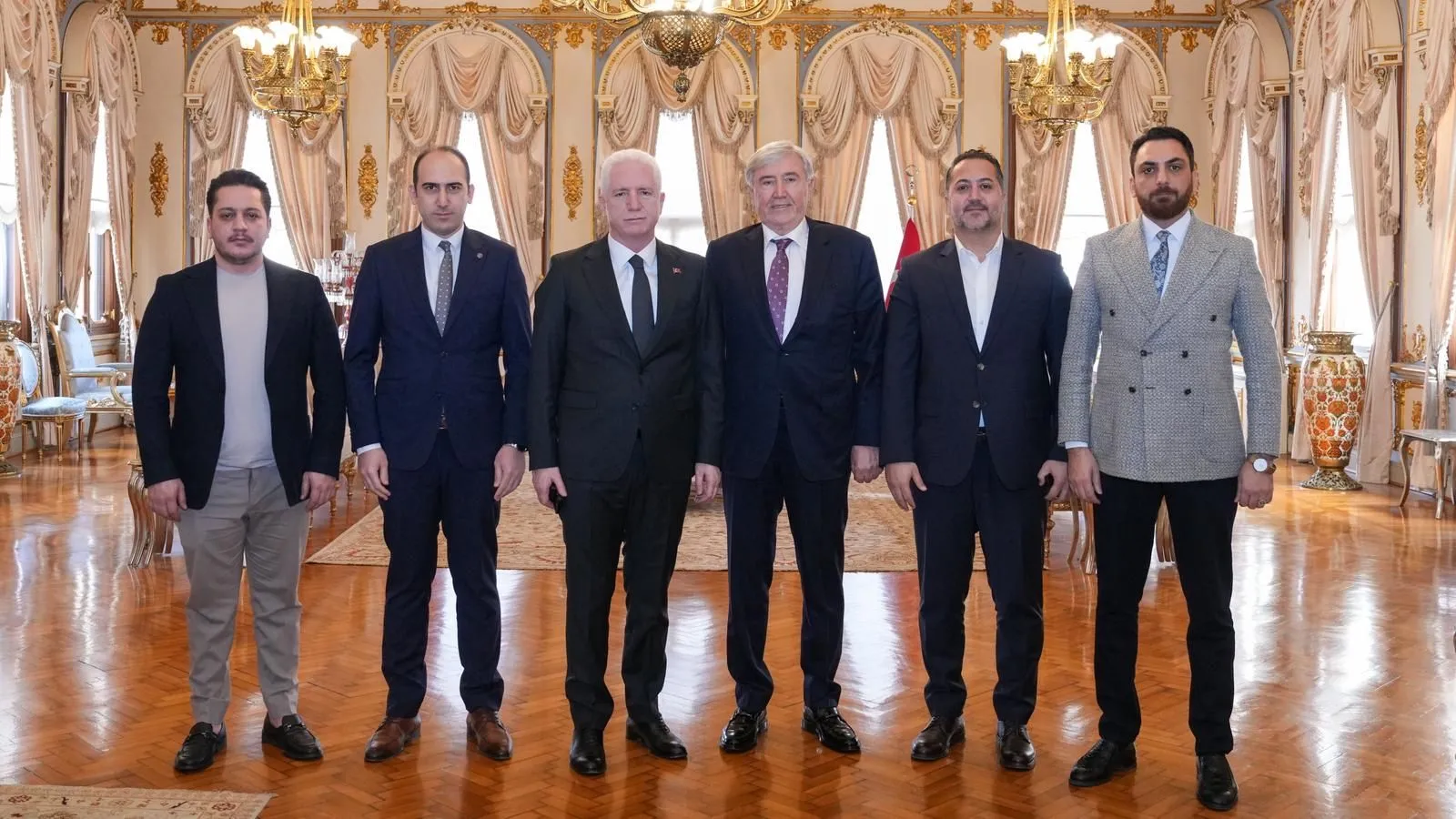 We Paid A Courtesy Visit To The Governor Of Istanbul, Mr. Davut Gül, At His Office.